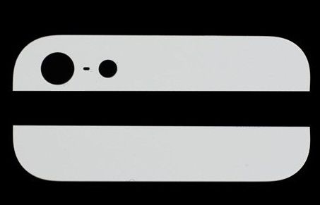 Планки задней крышки для iPhone 5 (белые), нажмите для увеличения