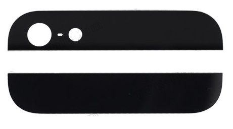 Планки задней крышки iPhone 5 (чёрные), нажмите для увеличения