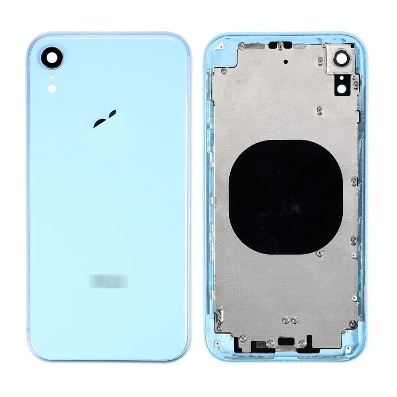 Крышка iPhone XR (синяя) в сборе, нажмите для увеличения