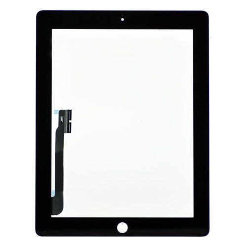 Тачскрин iPad 3 / 4 (чёрный), нажмите для увеличения