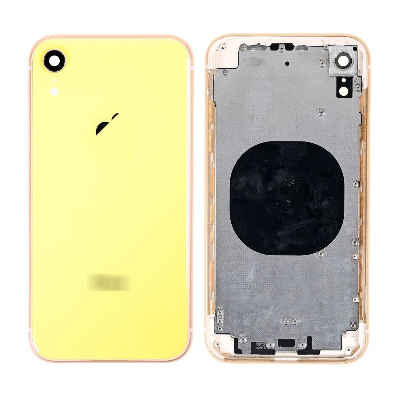 Крышка iPhone XR (жёлтая) в сборе, нажмите для увеличения