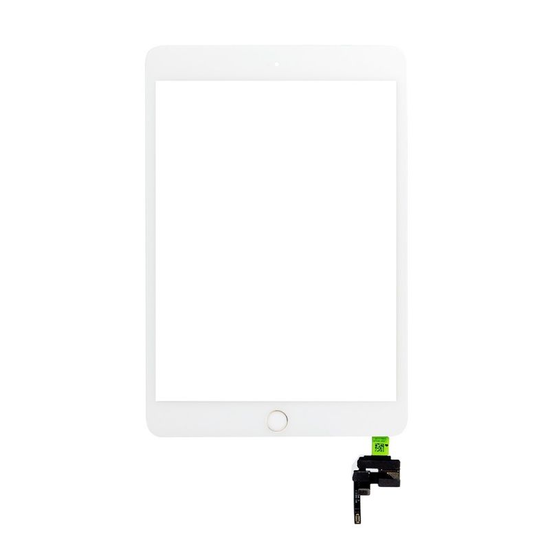 Тачскрин iPad Mini 3 + кнопка HOME (золотистая), нажмите для увеличения