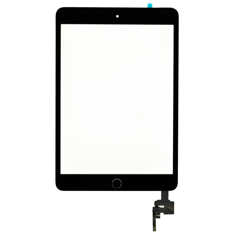 Тачскрин iPad Mini 3 + кнопка HOME (чёрная), нажмите для увеличения